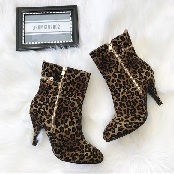 Avenue Shoes - New Leopard Print Booties